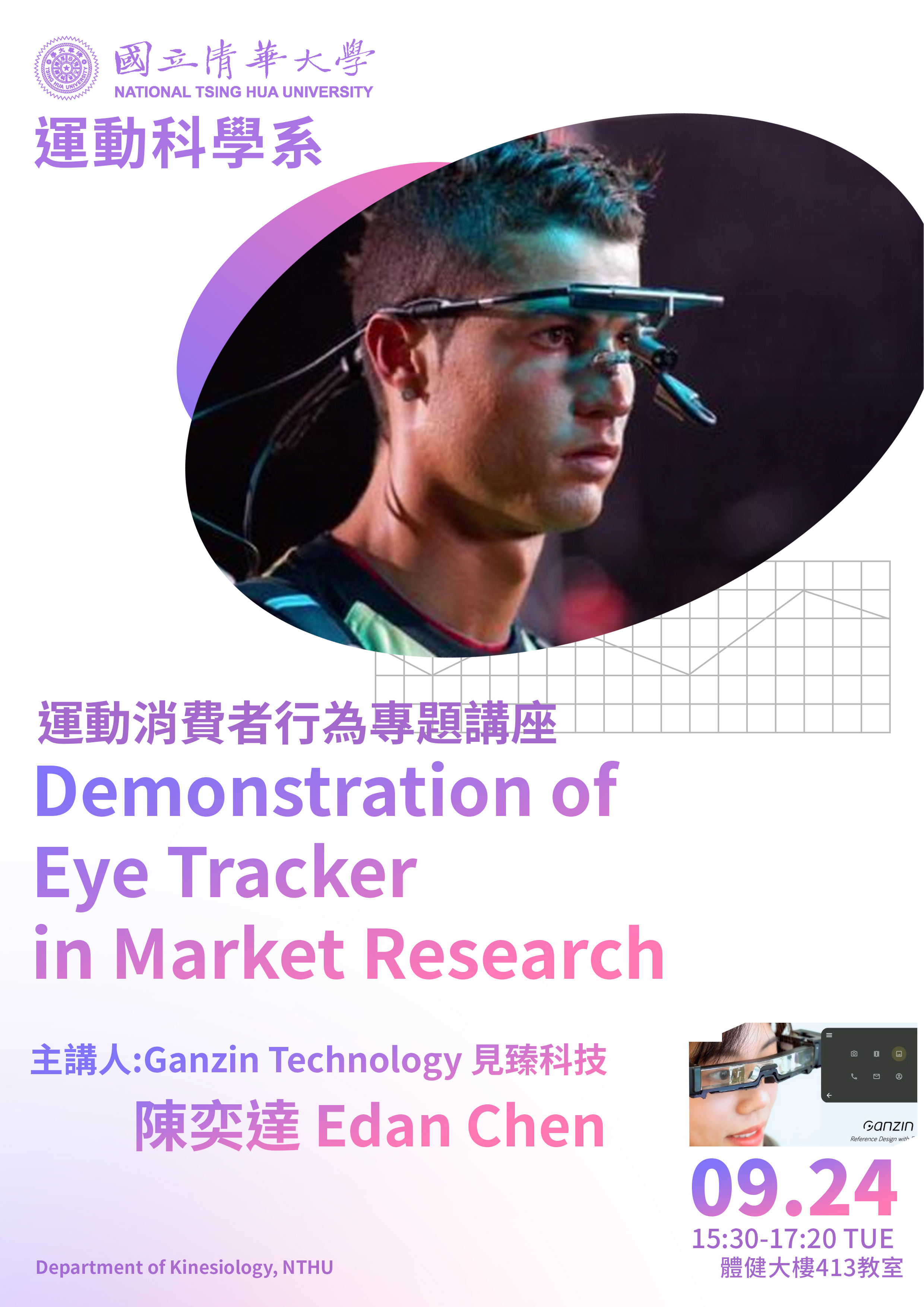 專題講座Demonstration of Eye Tracker in Market Research